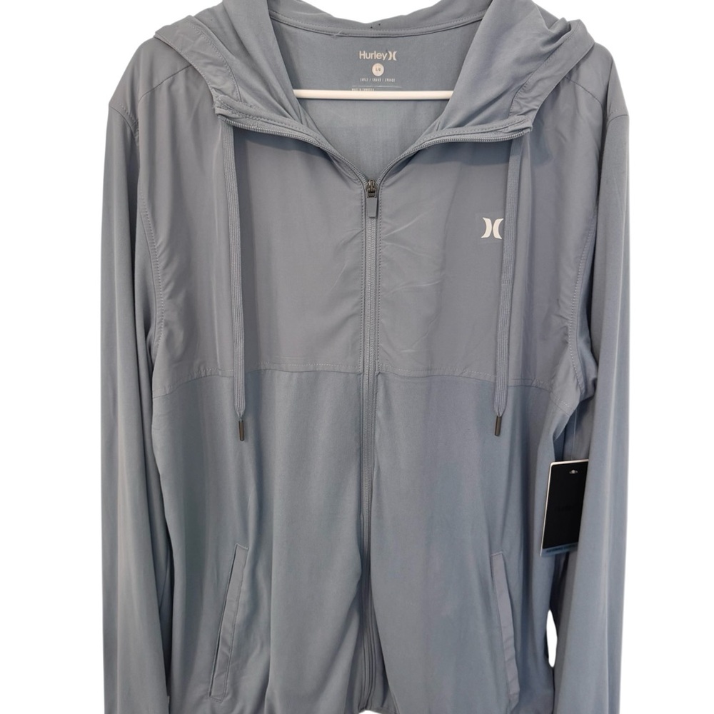 NWT HURLEY EXIST FULL ZIP PERFORMANCE JACKET FOR … - image 1